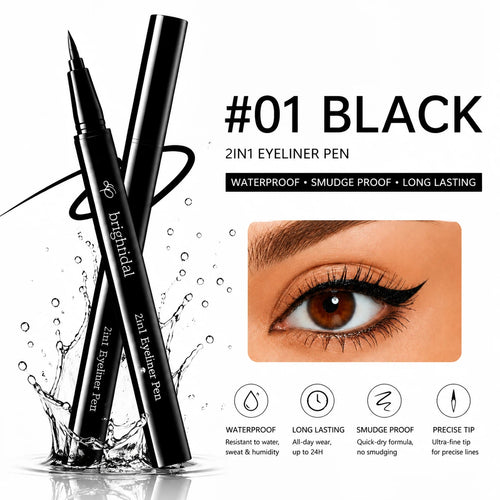 Waterproof & Smudge-Proof Liquid Eyeliner