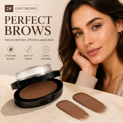 Perfect Brows Dual-Shade Eyebrow Powder – Natural Looking Brows & Long-Lasting Wear