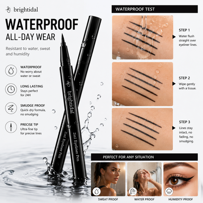 Waterproof & Smudge-Proof Liquid Eyeliner
