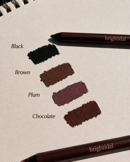 24 HR Waterproof Eyeliner Duo Sharpenable Eye Pencil