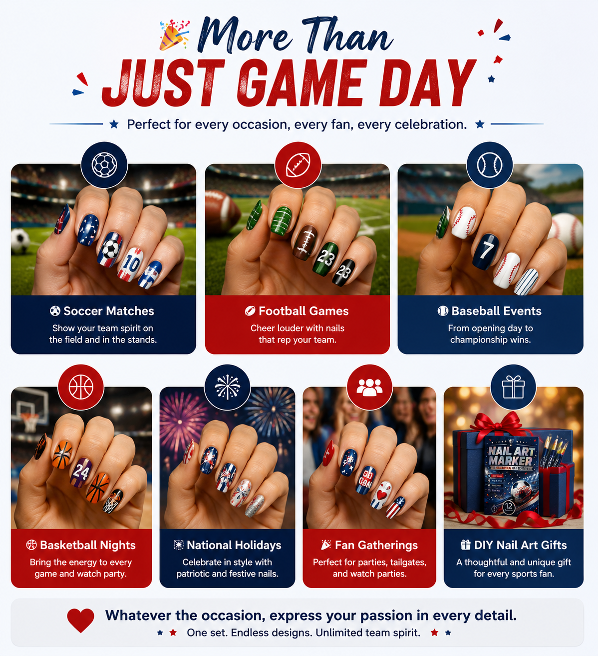 12 vibrant fan-edition nail art pens. Fast-drying — no UV lamp needed