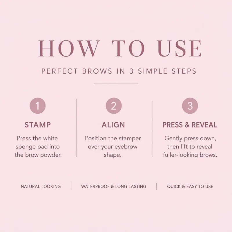 Perfect Brows Dual-Shade Eyebrow Powder – Natural Looking Brows & Long-Lasting Wear