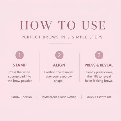 Perfect Brows Dual-Shade Eyebrow Powder – Natural Looking Brows & Long-Lasting Wear